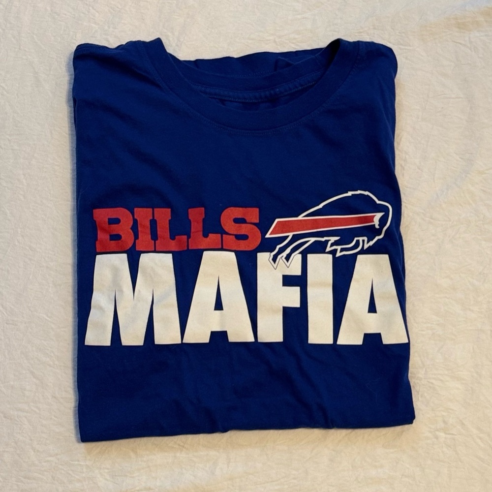 Nike Blue Buffalo Bills Mafia Short Sleeve T-Shirt